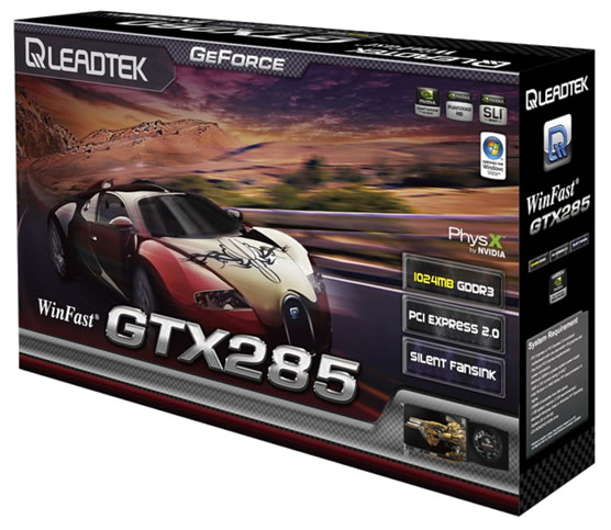 LEADTEKAGeForce GTX285 TV-OutVer.2uWinFast GTX285 1GB GDDR3 V2v